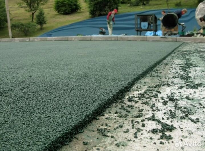 Бесшовное резиновое покрытие