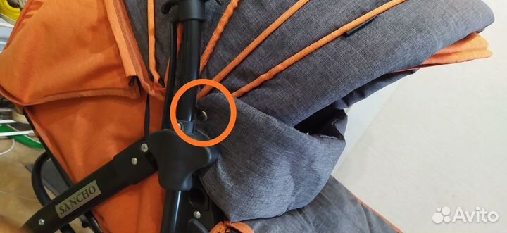 Коляска 3в1 бу