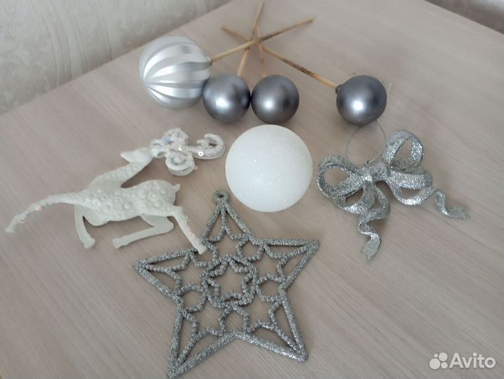 Новогодний декор. Цена за всё