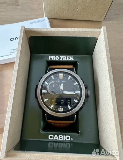 Часы casio pro trek PRW-60Y-1AER