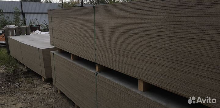 Цсп (цементно-стружечная плита) 10х1250х3200мм