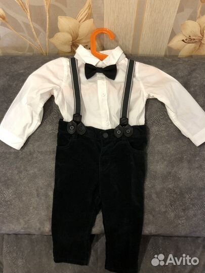 Рубашка+ брюки+бабочка H&M(Турция)