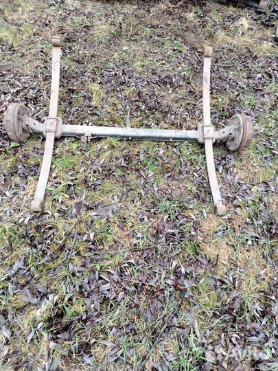 Задняя балка в сборе от Форд транзит 2005 год