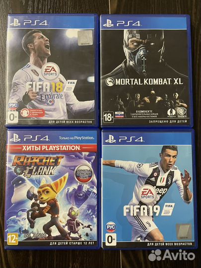 Игры для приставок ps4