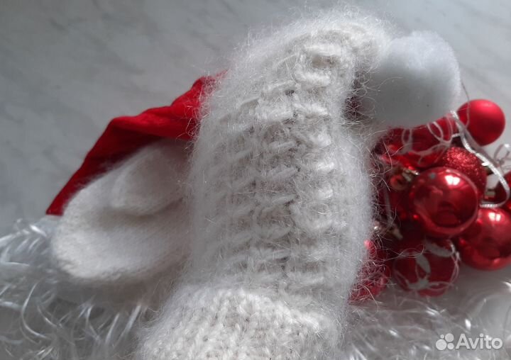 Варежки ручной работы