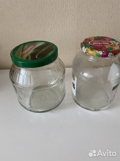 Банки стеклянные