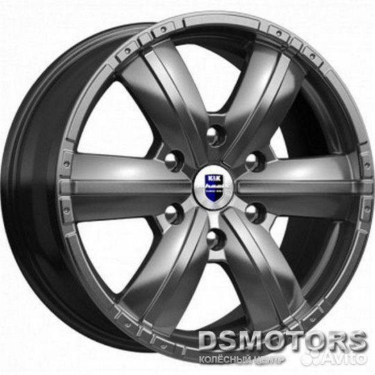 Диски Окинава 7.5/17 6x139.7 ET30 d106.1 дарк плат