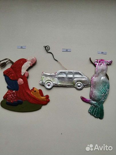 Елочные игрушки СССР