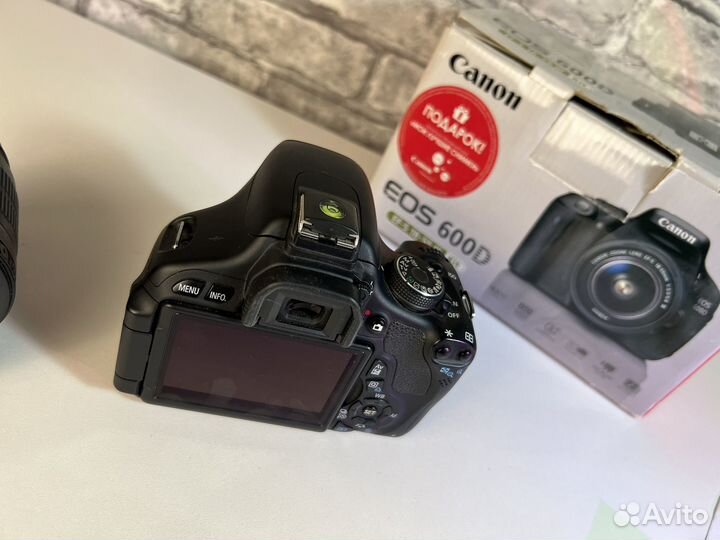 Фотоаппарат Canon EOS 600d