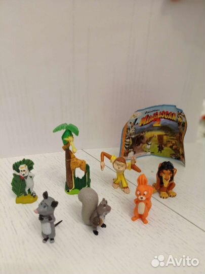 Киндер сюрприз игрушки 90 -х Мадагаскар