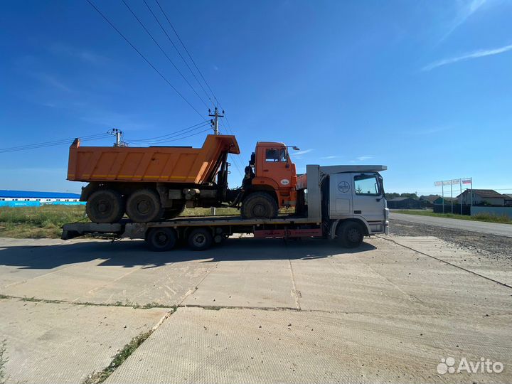Грузовой эвакуатор перевозка спецтехники