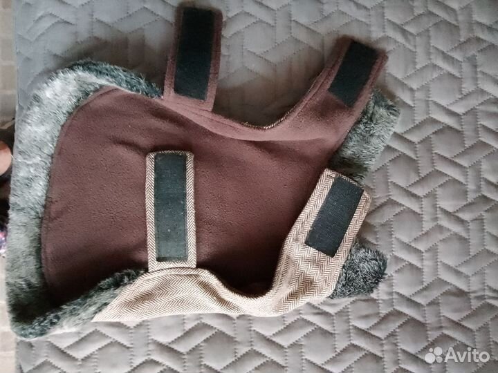 Шубка-манишка для собак мелких пород