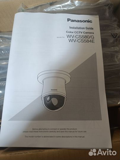 Видеокамера Panasonic wv-cs584e