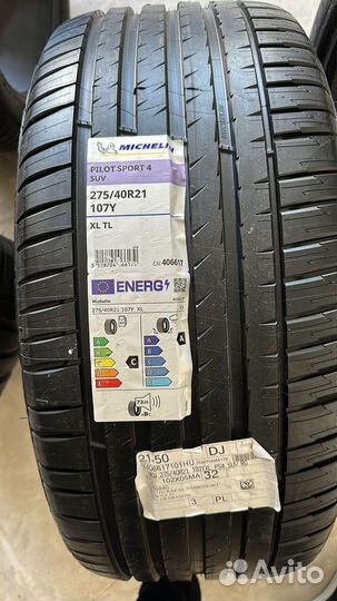 Michelin Pilot Sport 4 SUV 275/40 R21 и 315/35 R21