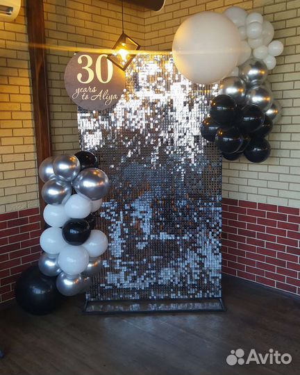 Фотозона на день рождения выпускные