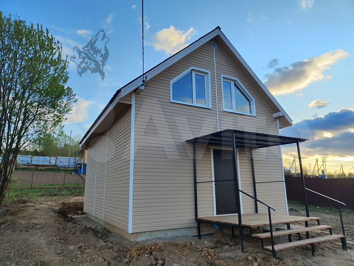 Дом 80 м² на участке 5 сот.