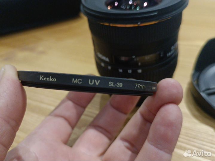 Объектив Sigma 10-20, 1:4-5,6 для Canon