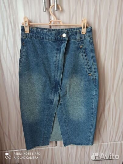 Юбка джинсовая