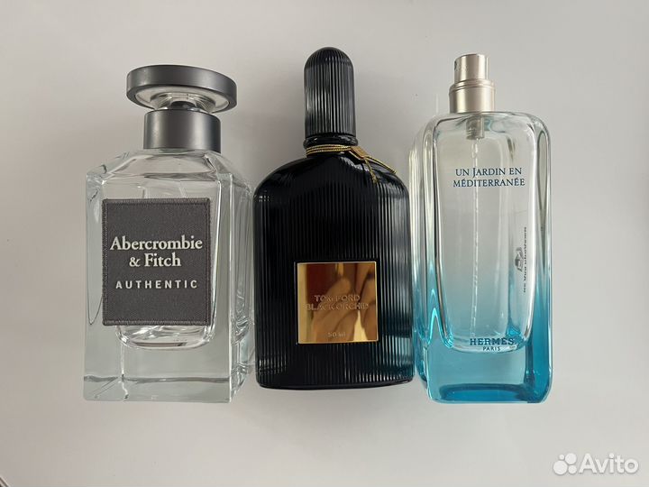 Пустые тюбики, пузырьки из под духов и косметики