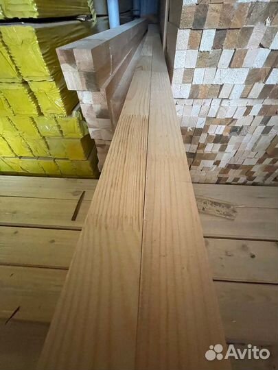 Брус строганный без сучков срощенный 50*50*3000