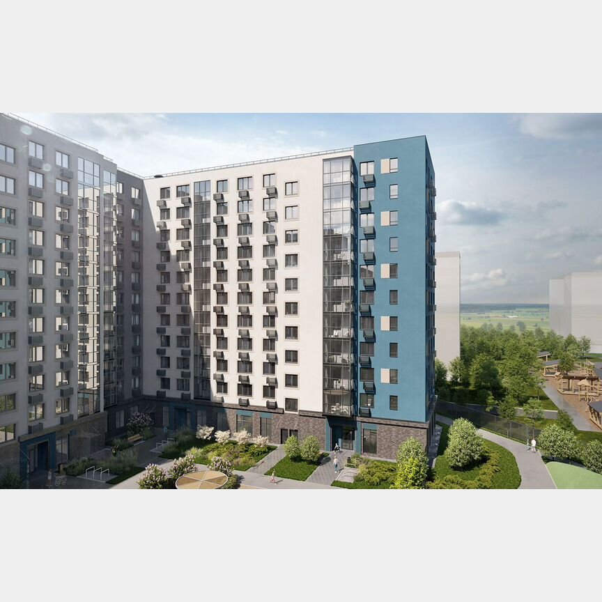2-к. квартира, 48,8 м², 9/11 эт.