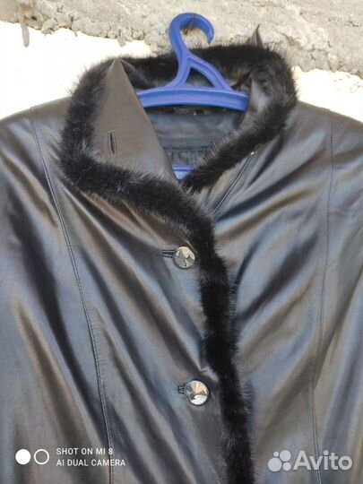 Кожаная куртка женская с подстежкой