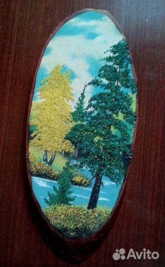 Картина из самоцветов