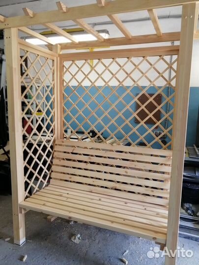 Пергола деревянная