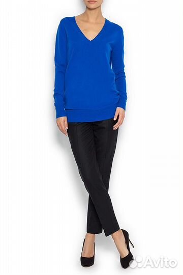 Пуловер кашемировый Myone синий