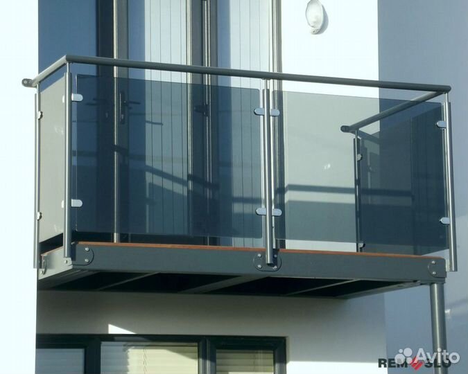 Стеклянные ограждения для веранд