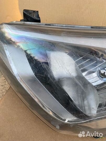 Фара галогеновая передняя левая Hyundai Solaris 1