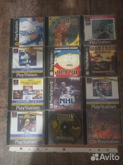 Игры PS 1 PS one Playstation 1. Лицензия и пиратка