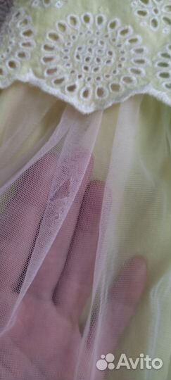 Фирменное платье mothercare + панама на девочку