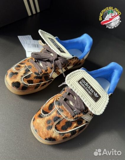 Adidas Samba Wales Bonner Leopard