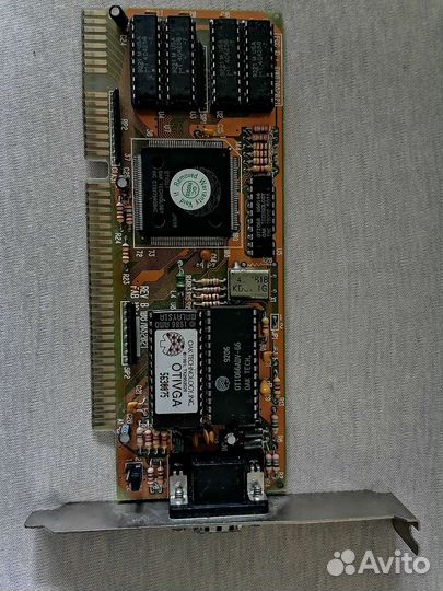Видеокарта Technology 16-bit ISA otivga Video Card