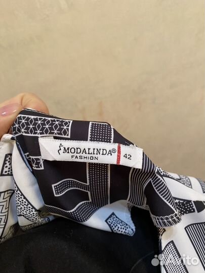 Блузка серая fendi FF 46 размер