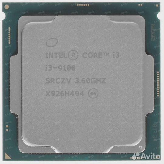 Процессор intel core i3-9100