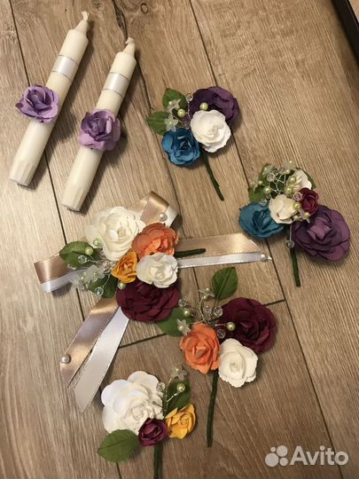 Свадебные аксессуары набор