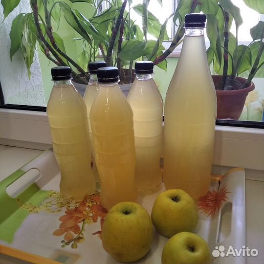 Натуральный домашний яблочный уксус