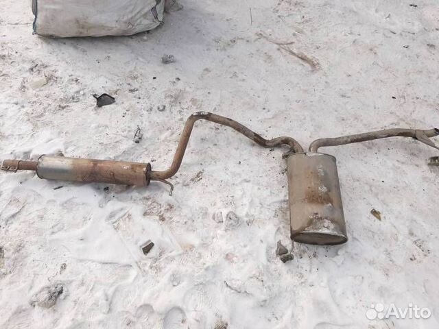 Глушитель основной Skoda Octavia A7 2013