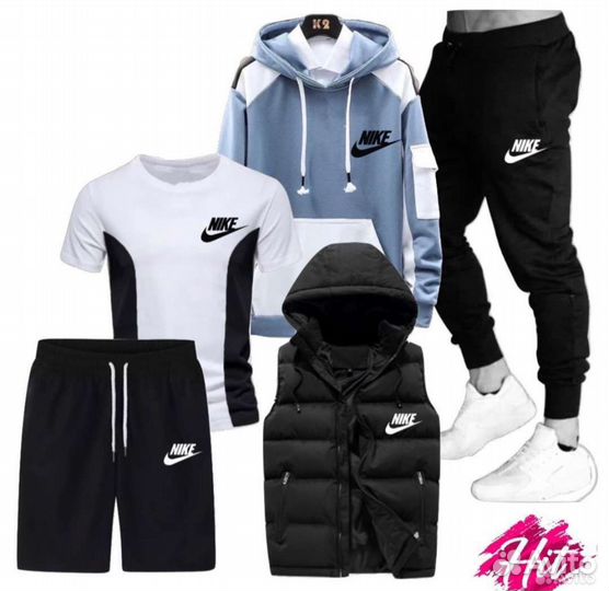 Спортивный костюм, комплект из 5 предметов