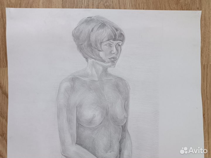 Академический рисунок. Портрет. Ню