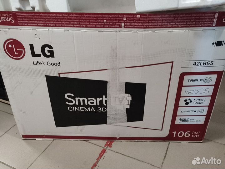 Телевизор смарт lg