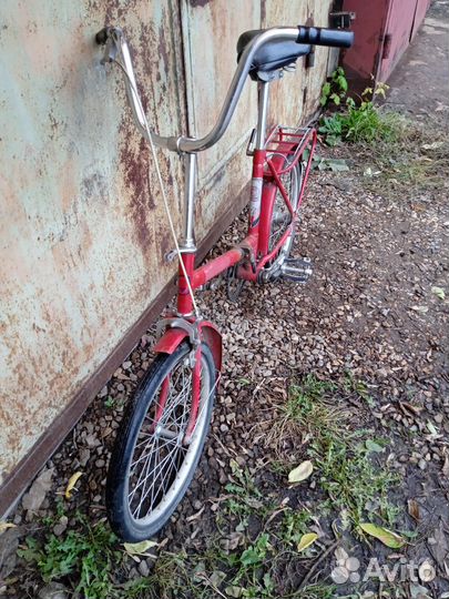 Старинный велосипед Кама СССР на ходу