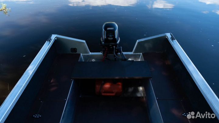 Лодка алюминиевая Windboat 4.0 EVO мотор до 20 л.с