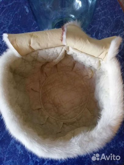 Норковая женская шапка