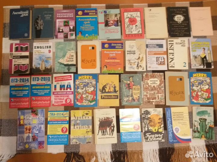 Книги английский язык учебники тетради 140 штук