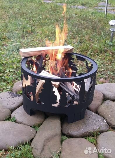 Костровая чаша мангал Природа