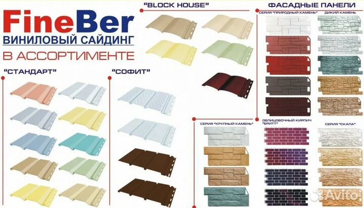 Фасадные панели для наружной отделки дома