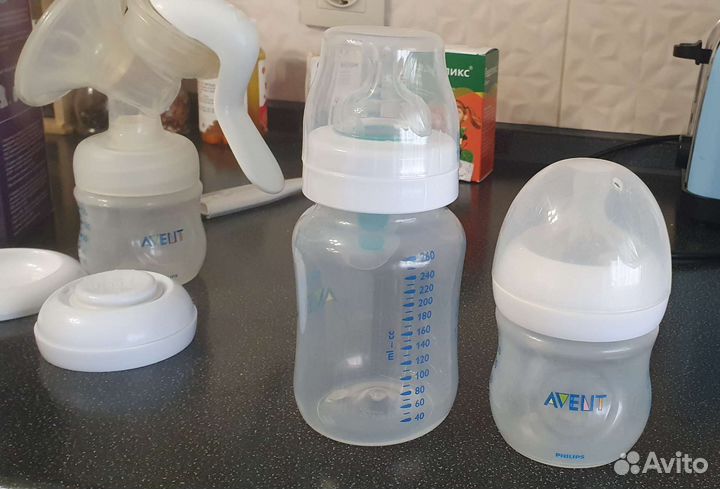 Молокоотсос avent ручной
